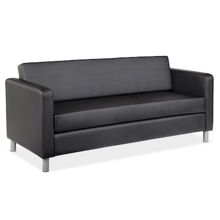 Officesource Define Collection Contemporary Sofa 9703VBK
